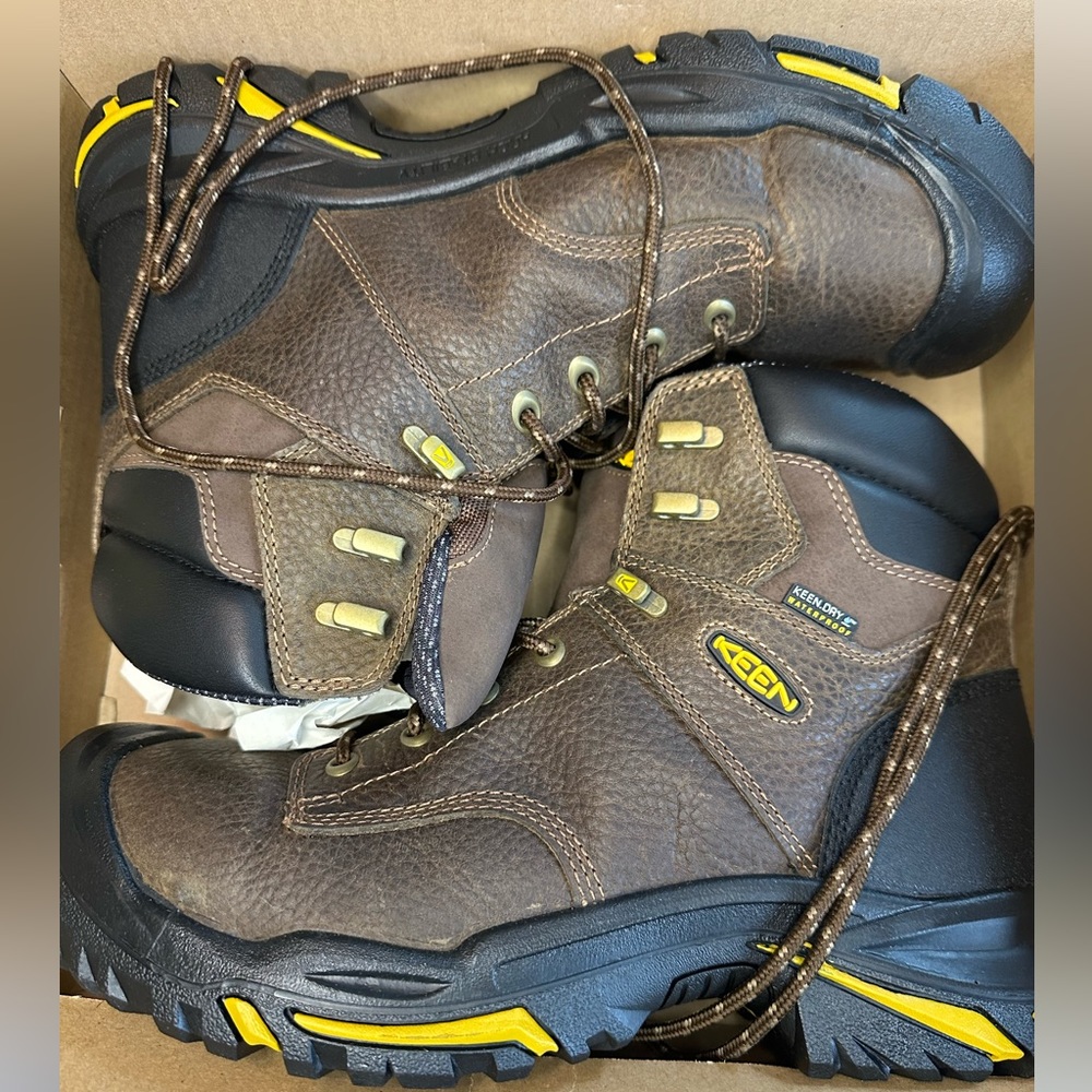 Keen Dry Men’s Waterproof Work Boot -Size 11 EE